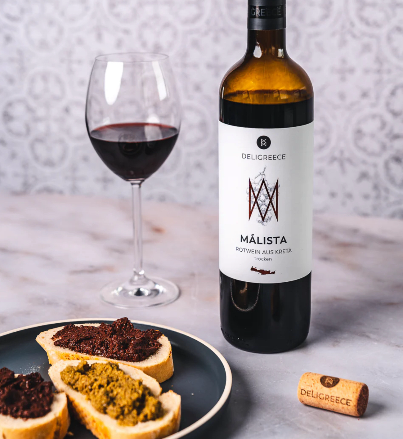 MÁLISTA - ROTWEIN AUS KRETA